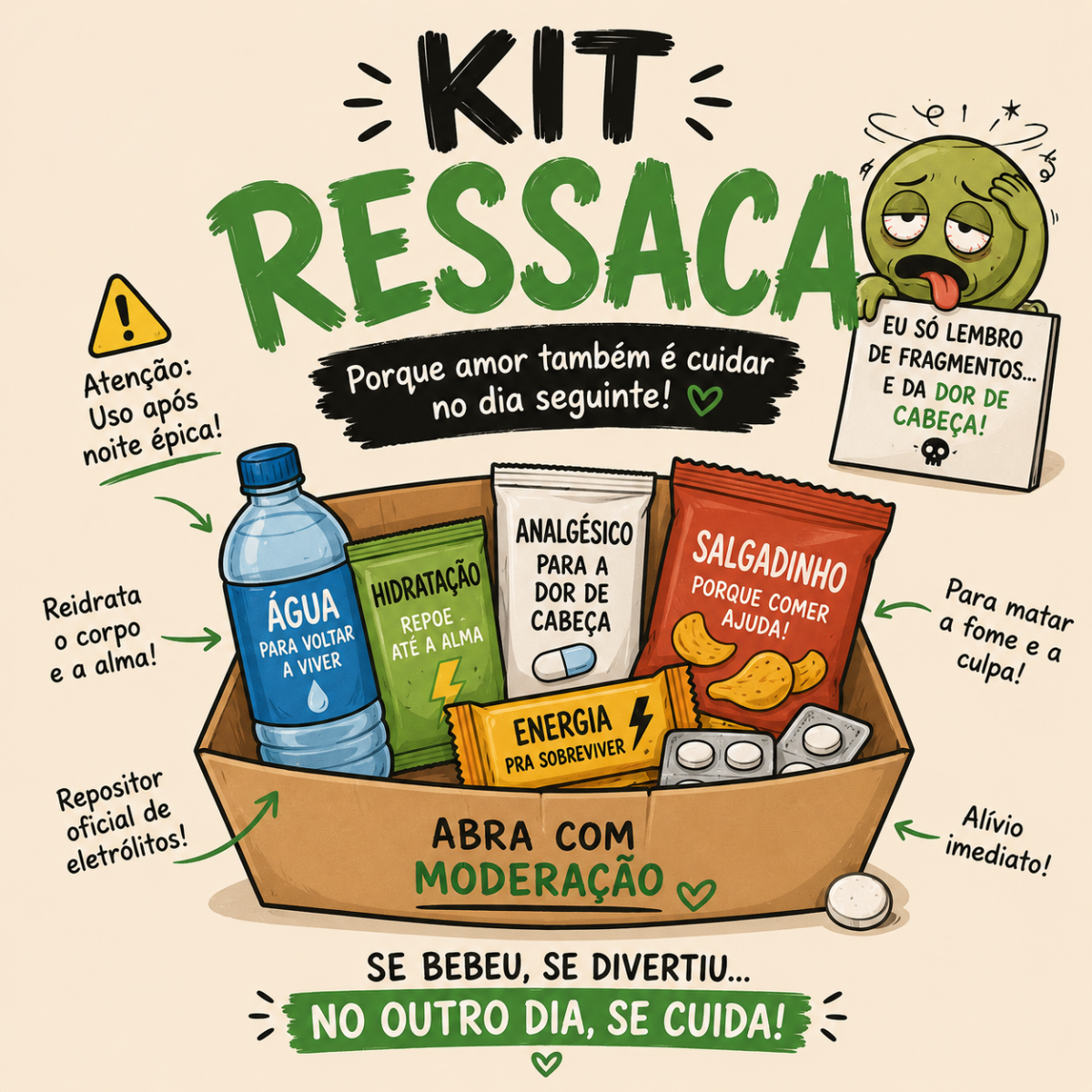 Kit ressaca oficial